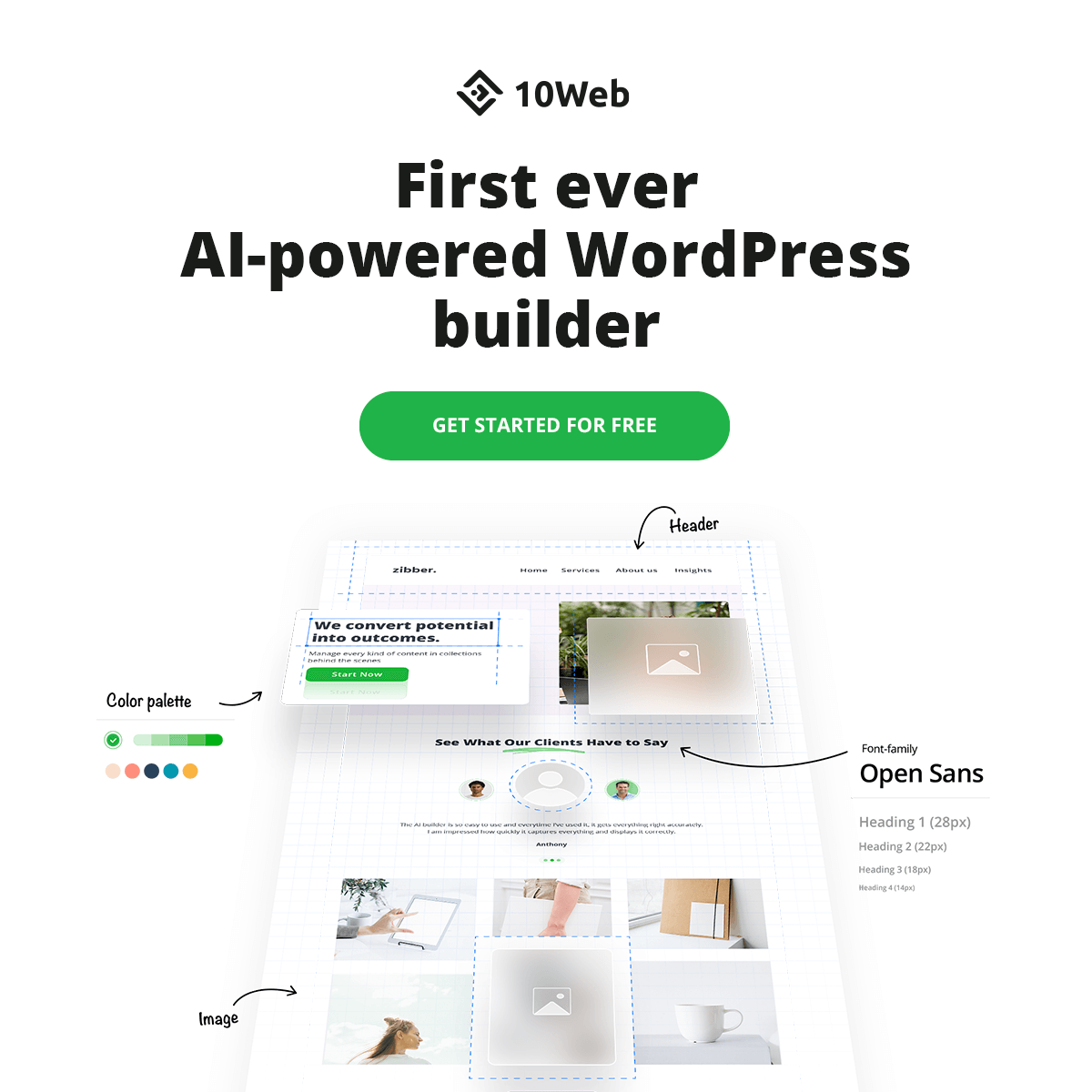 10Web AI-Powered Website Design