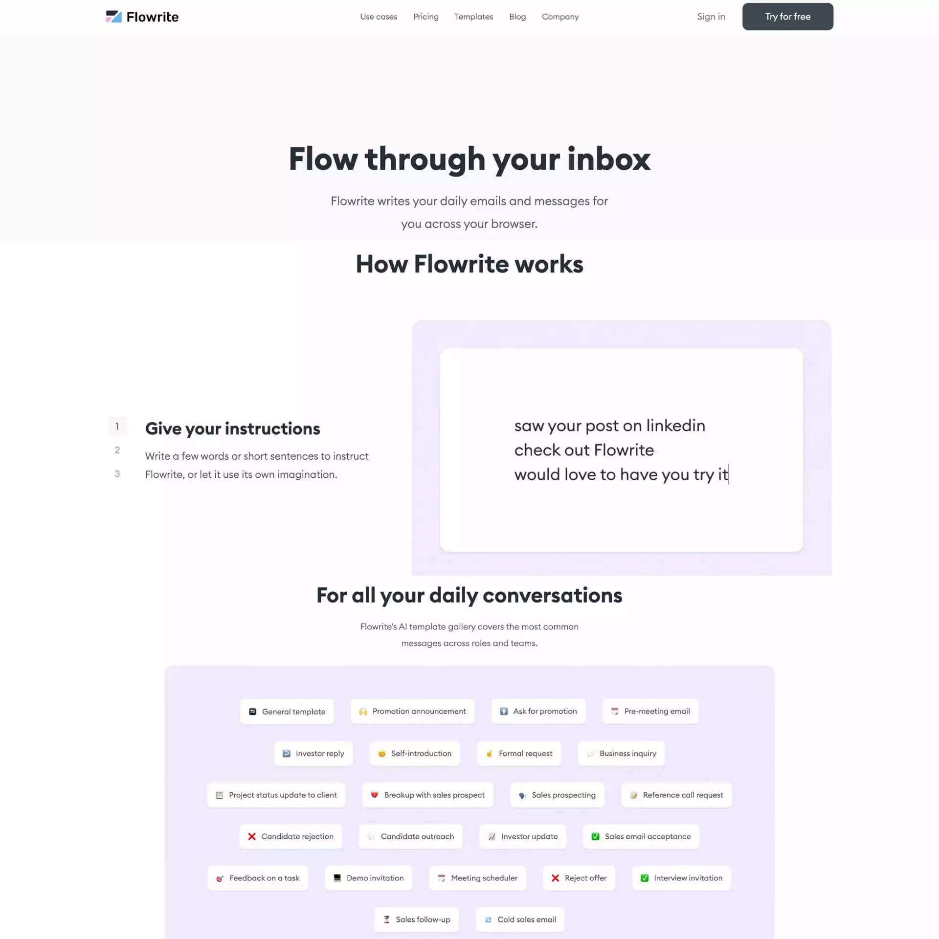 Flowrite - AI Email Assistant