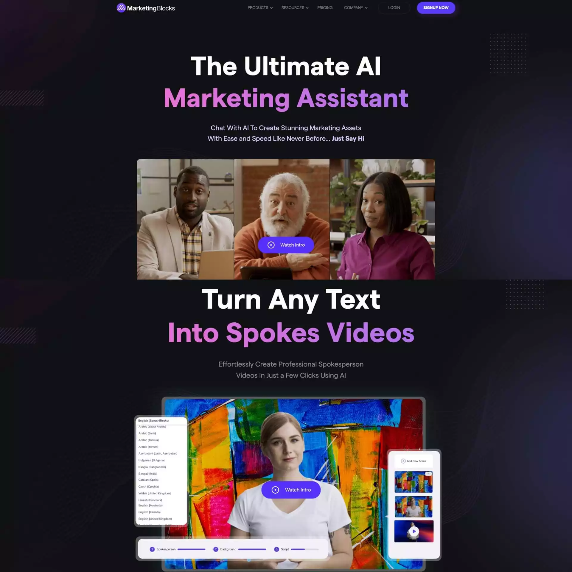 MarketingBlocks - AI Marketing Suite