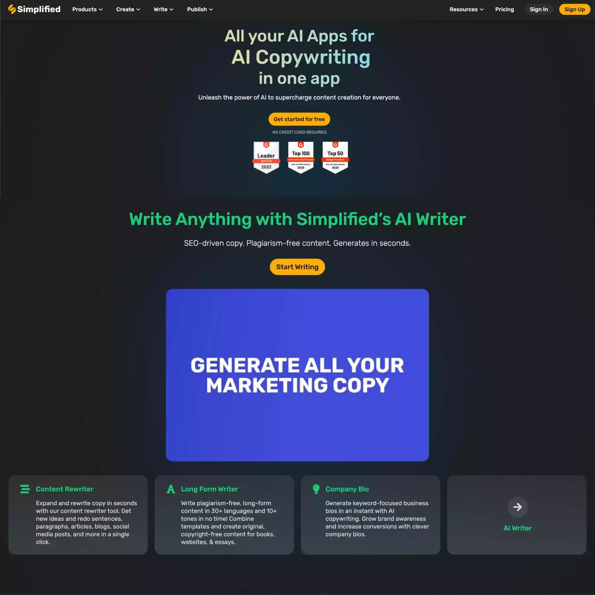 Simplified - AI Marketing Suite