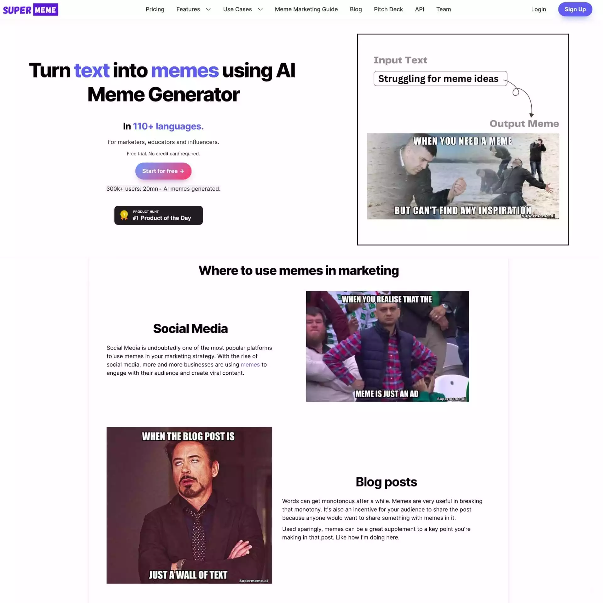 SuperMeme - AI Meme Creation